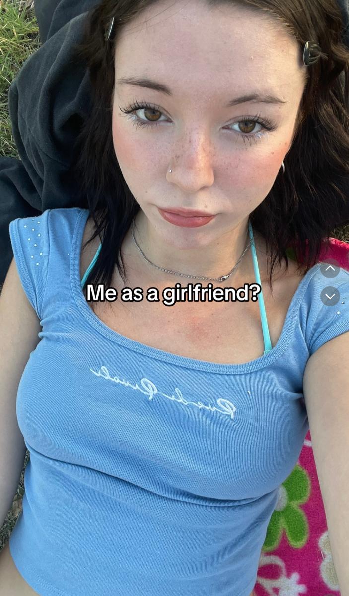 Creator example — 'Me as a girlfriend?'